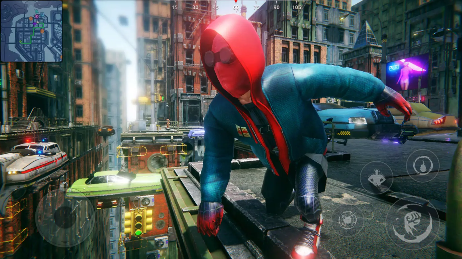 Super city Hero:Spider Game应用截图