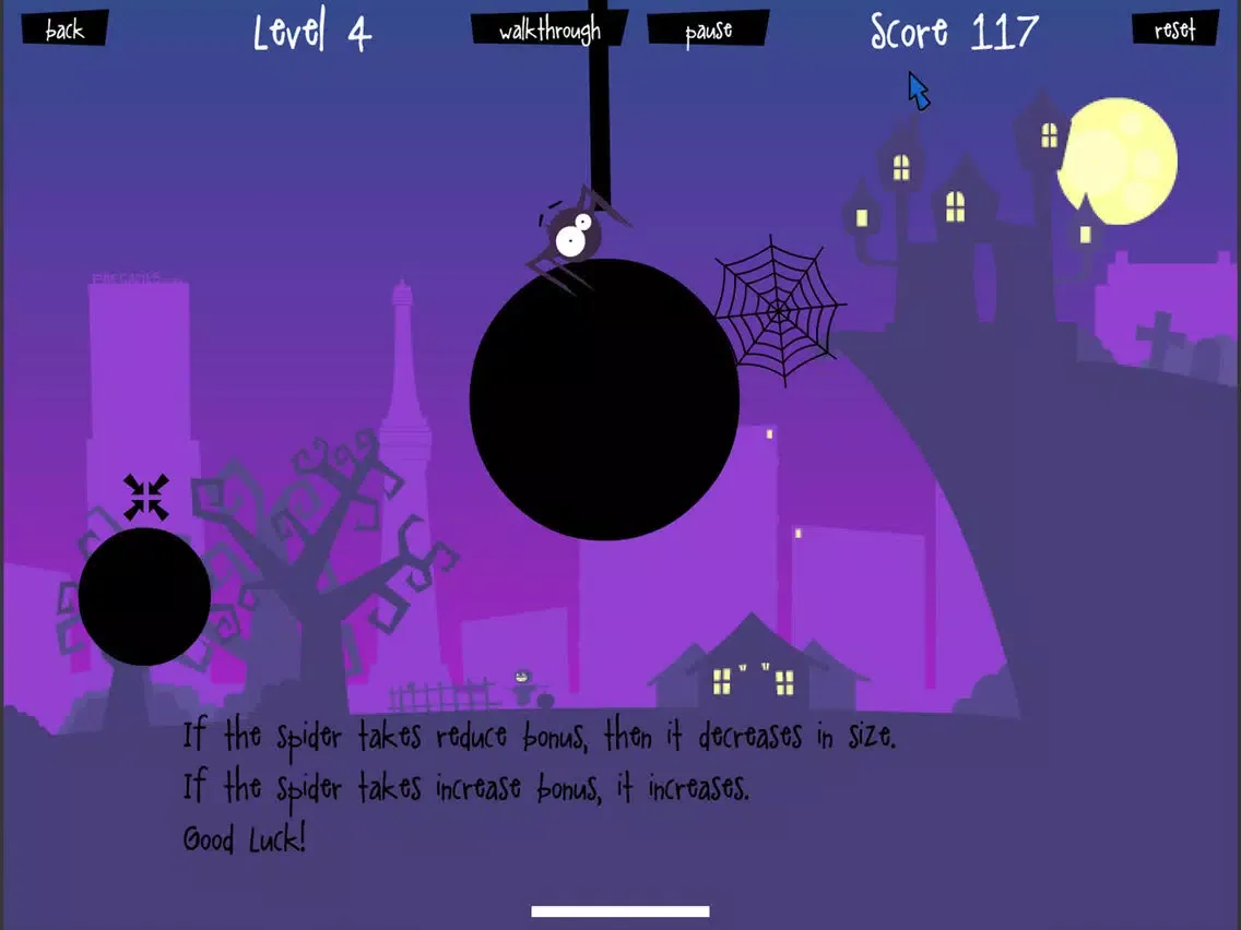 Little Spiders Halloween iPad  سکرین شاٹس