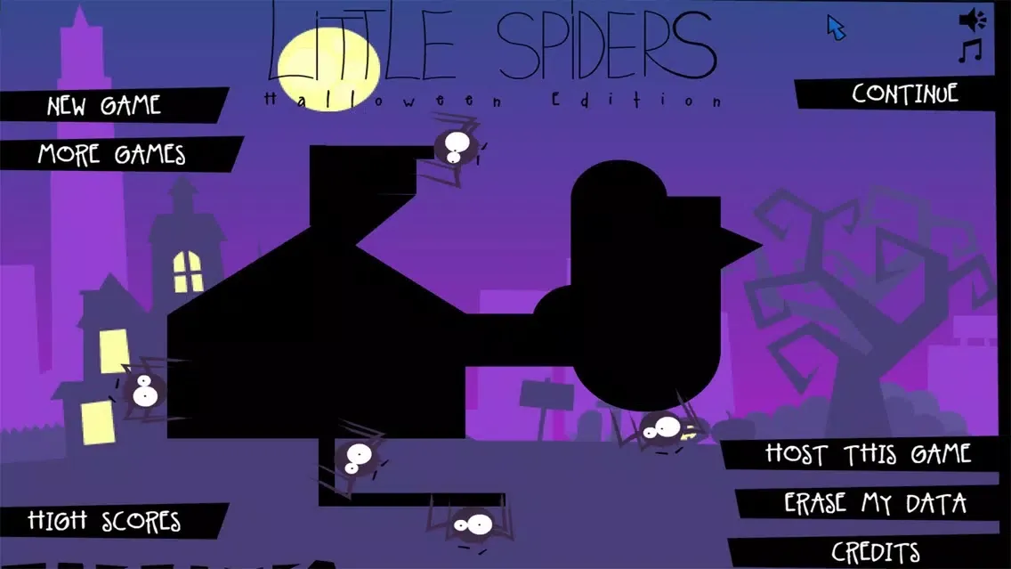 Little Spiders Halloween سکرین شاٹس