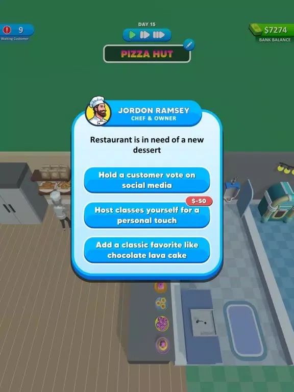 Chef's Life iPad  স্ক্রিনশট