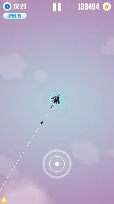 Ảnh chụp màn hình của Man Vs. Missiles