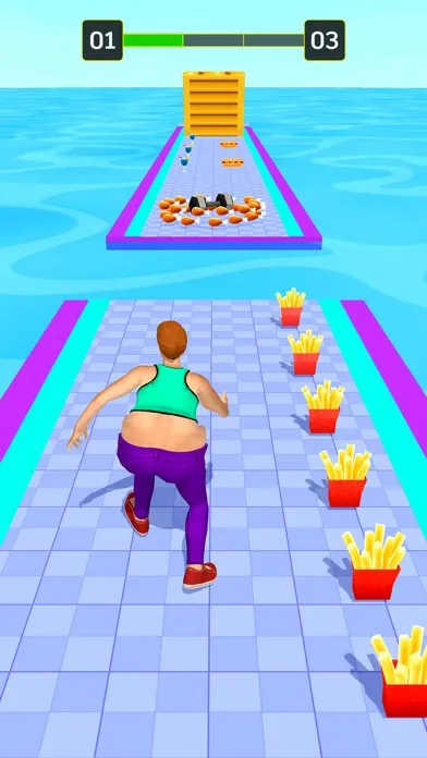 Run & Get Fat or Flex Six Pack Screenshots