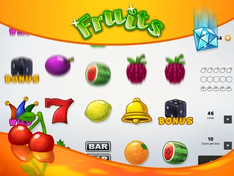 Fruits - Slot Machine iPad  スクリーンショット