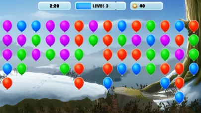 Capturas de tela do Balloon Popper