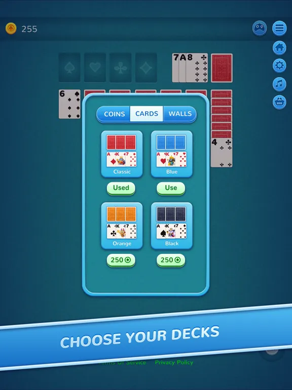 7 Solitaire iPad  স্ক্রিনশট