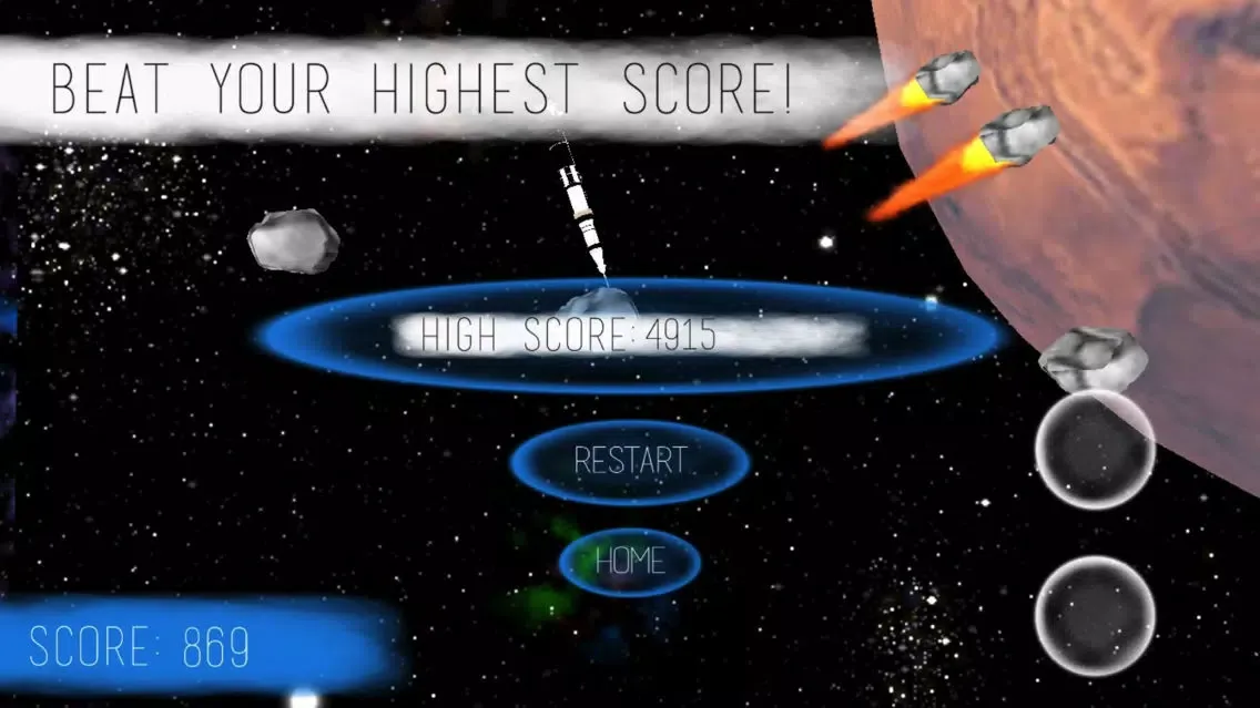 Orbit - Asteroid Survival 스크린샷