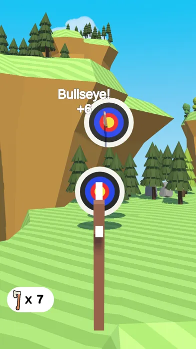 Tangkapan layar Axe Throw 3D