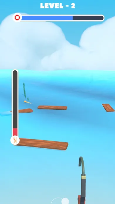 Tangkapan layar Hook and Raft