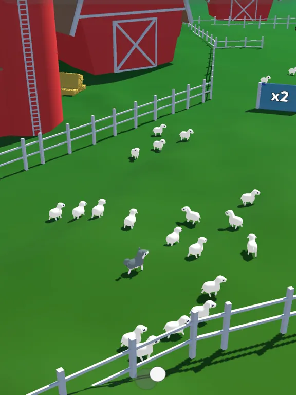 Capturas de tela do Sheeple Chase iPad 