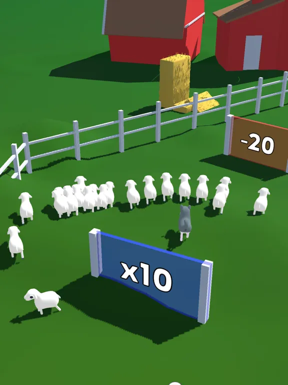 Capturas de tela do Sheeple Chase iPad 