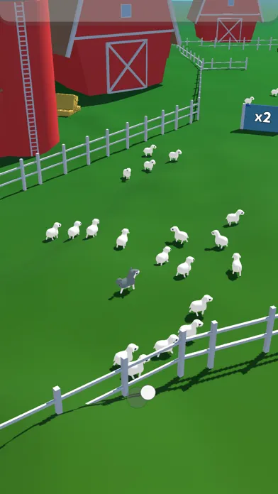 Capturas de tela do Sheeple Chase