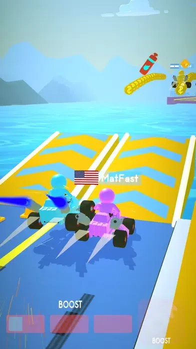 Tangkapan skrin Go Race 3D