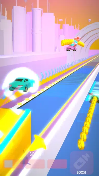 Tangkapan skrin Go Race 3D