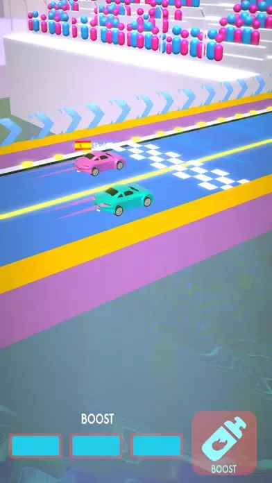 Tangkapan skrin Go Race 3D