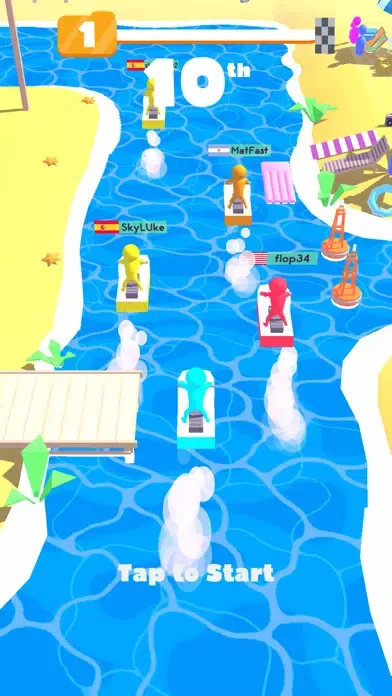 Zrzuty ekranu Water Race 3D
