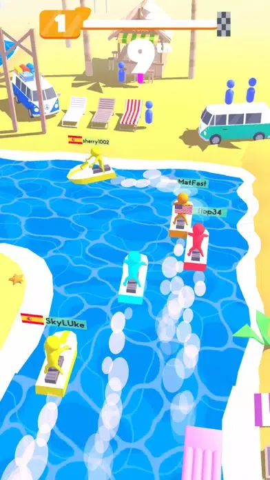 Zrzuty ekranu Water Race 3D