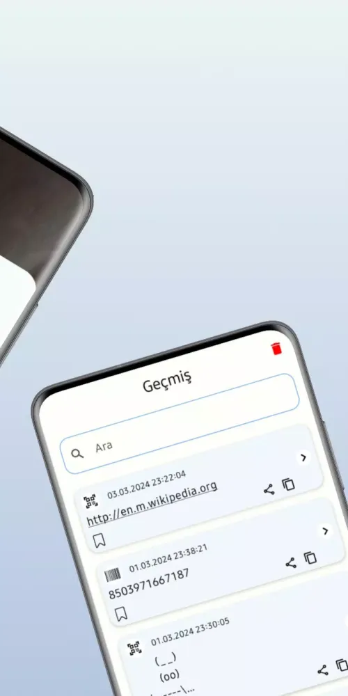 QR & Barcode : Scanner Screenshots