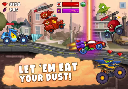 Car Eats Car 2 - Racing Game スクリーンショット