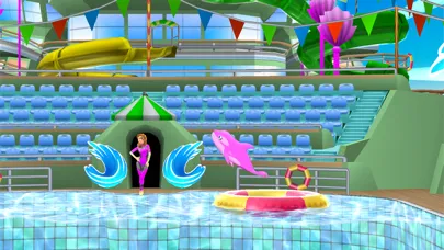 Capturas de tela do My Dolphin Show