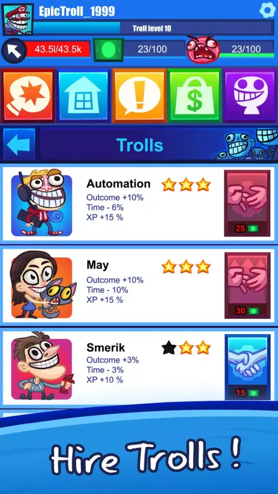 صور Troll Face Clicker Quest