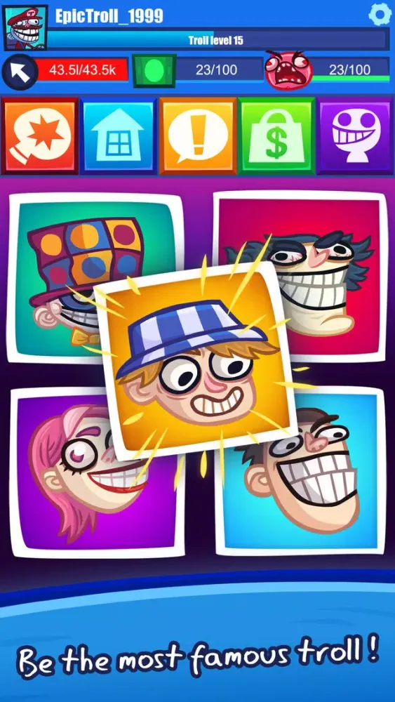 صور Troll Face Clicker Quest