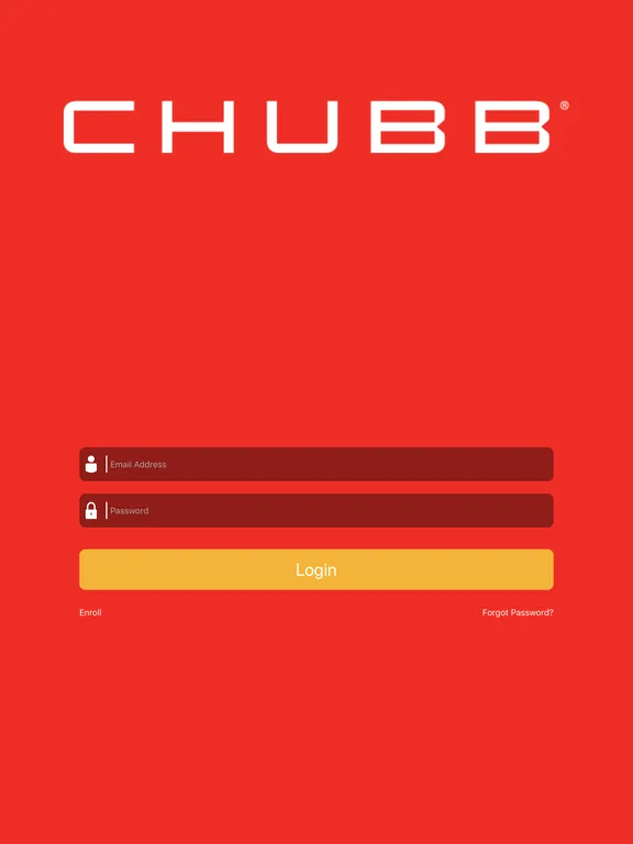 Capturas de tela do Chubb Environment Alert iPad 