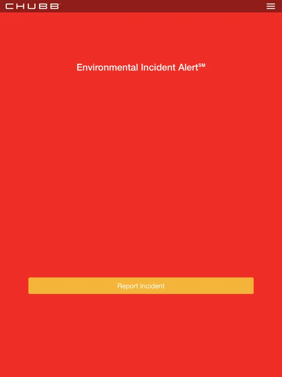 Capturas de tela do Chubb Environment Alert iPad 