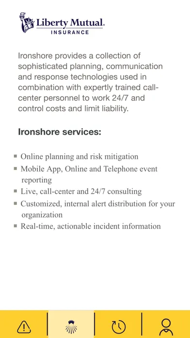 Zrzuty ekranu Liberty Mutual Cyber Response