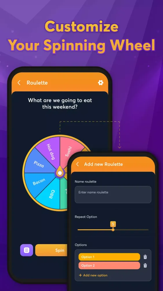 ภาพหน้าจอของ Spin The Wheel Random Roulette