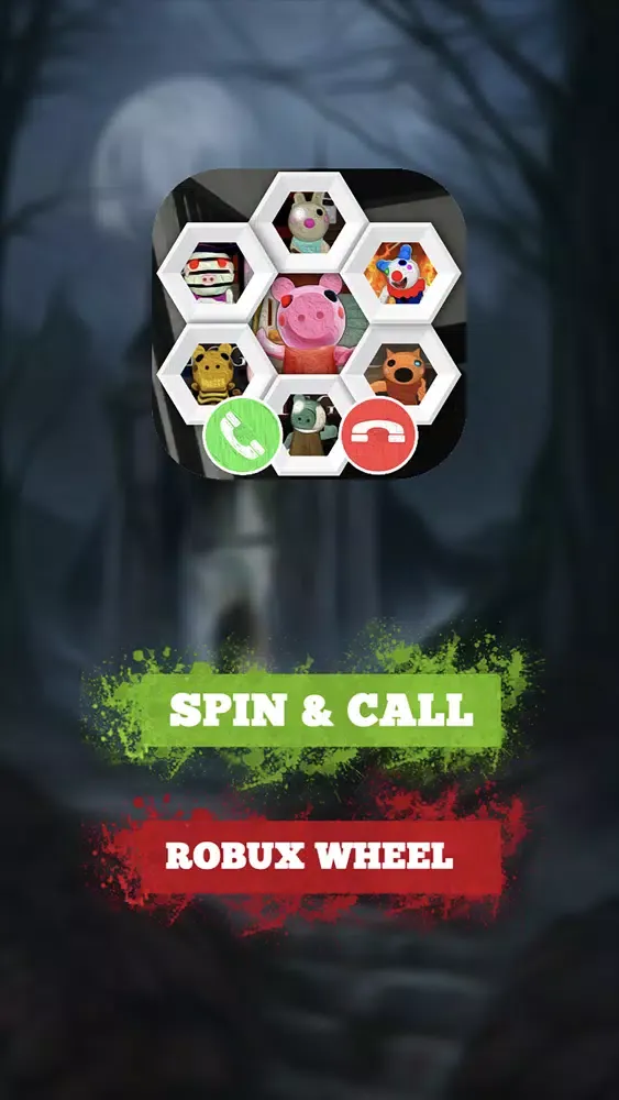 Capturas de tela do Spin & Call Piggy Mods 2020