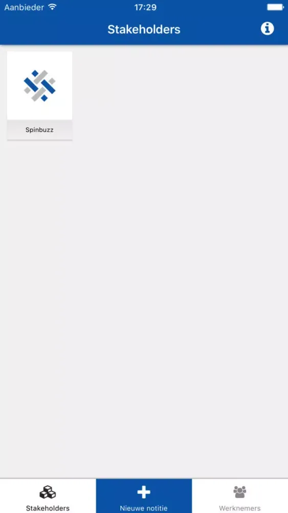 Screenshot di Spinbuzz