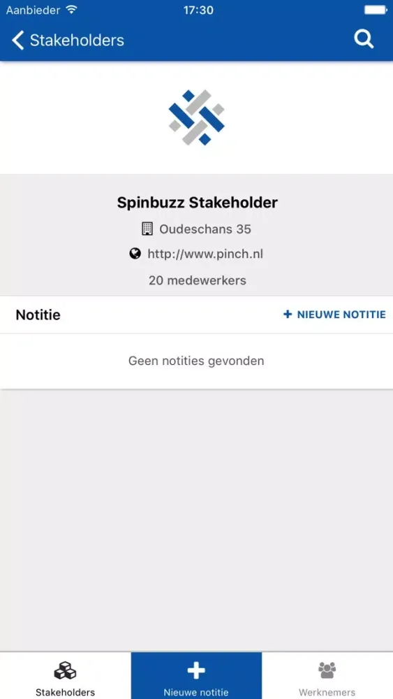 Screenshot di Spinbuzz