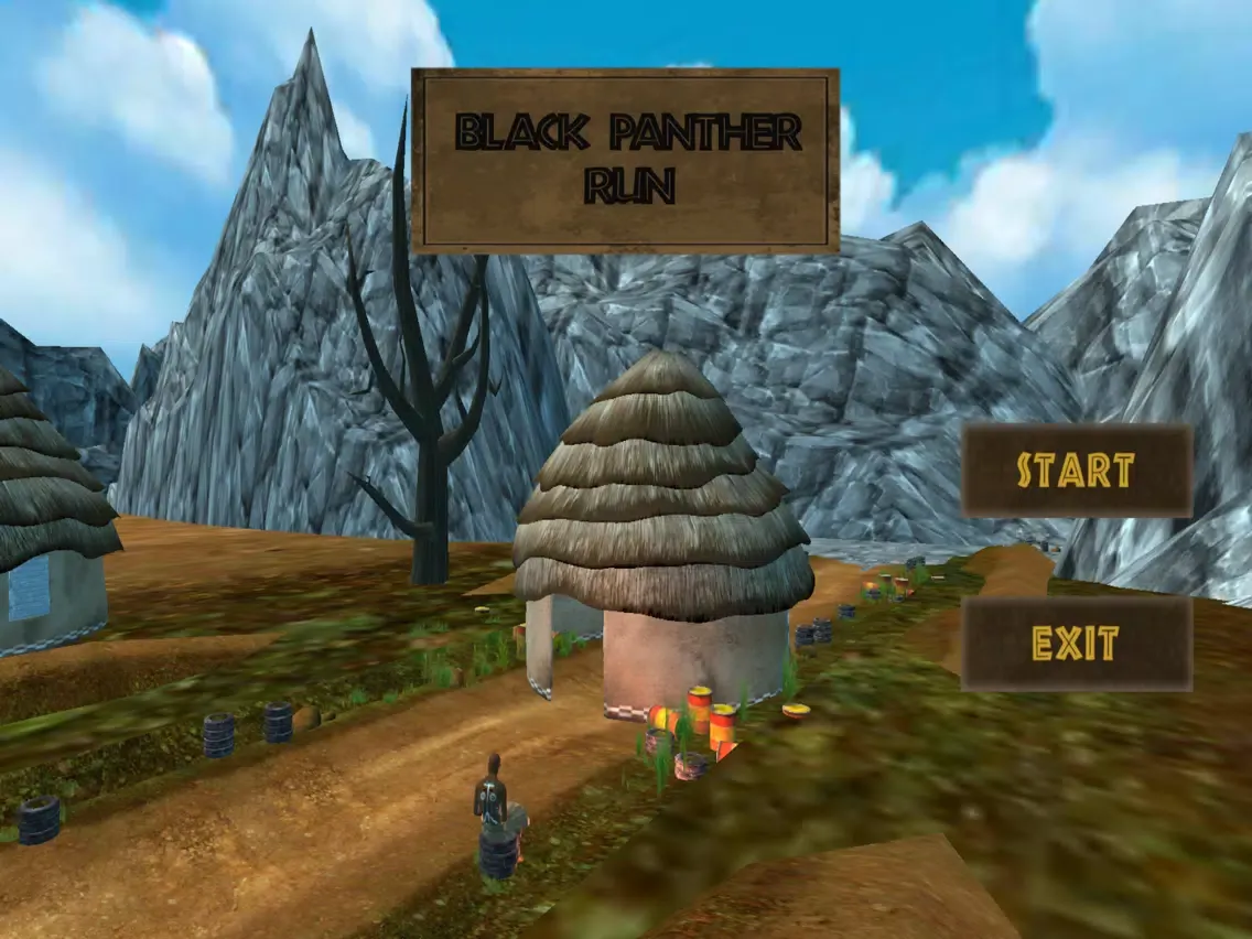 Скриншоты Black Panther Run iPad 