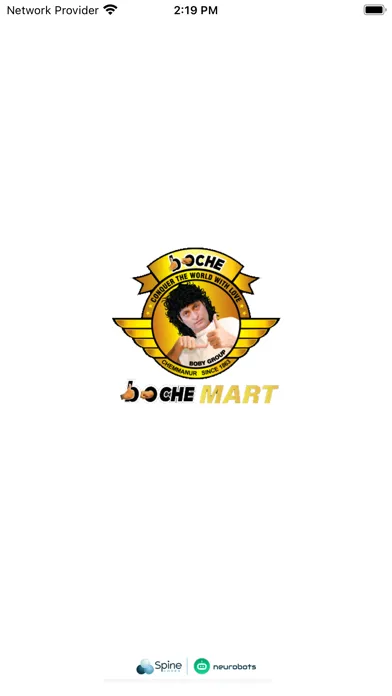 Tangkapan layar Boche Mart