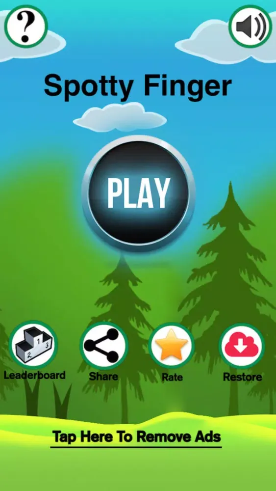 Tangkapan layar Spotty Finger : spot and tap