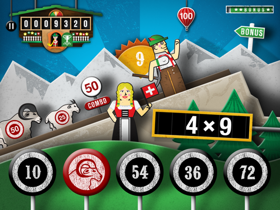 YodelOh Math Mountain iPad  Ekran Görüntüleri