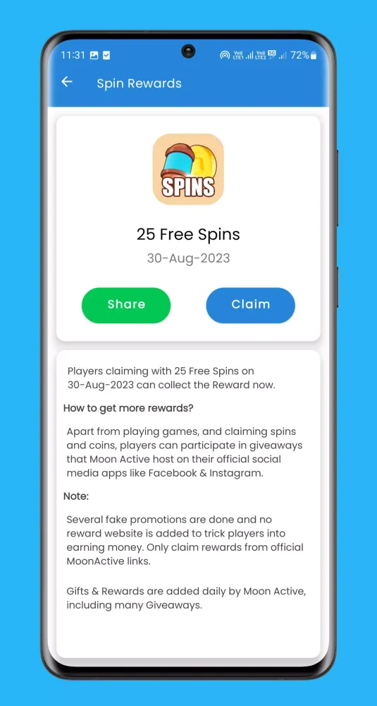 Скриншоты Spins Coins