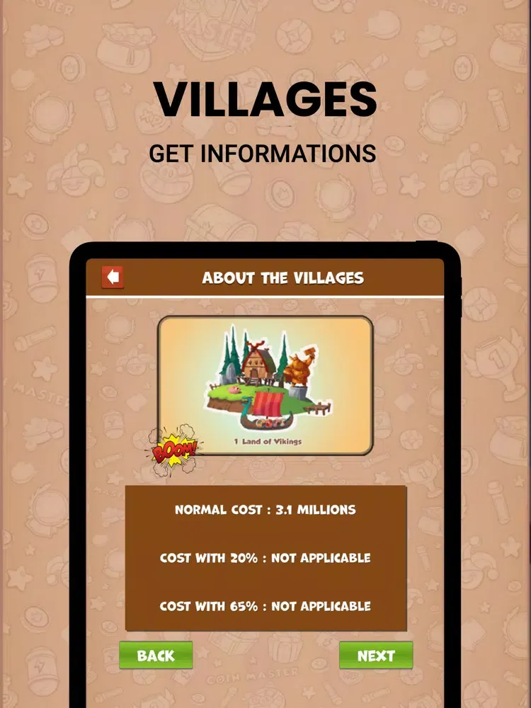 Spin Link : Daily coins master iPad  स्क्रीनशॉट