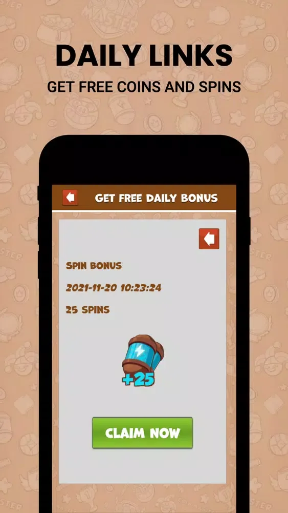 Spin Link : Daily coins master स्क्रीनशॉट