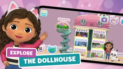 Capturas de tela do Gabbys Dollhouse:Create & Play
