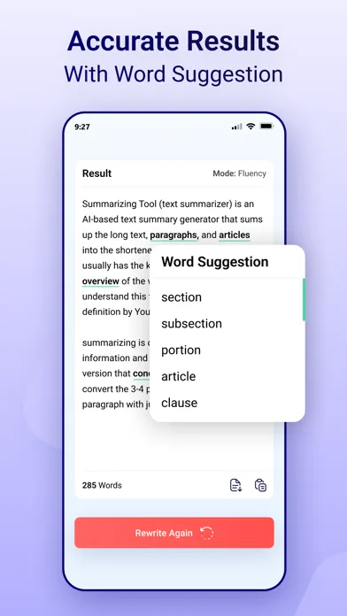 Article Rewriter Spinner سکرین شاٹس