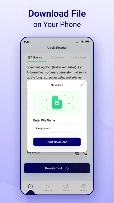 Article Rewriter Spinner سکرین شاٹس