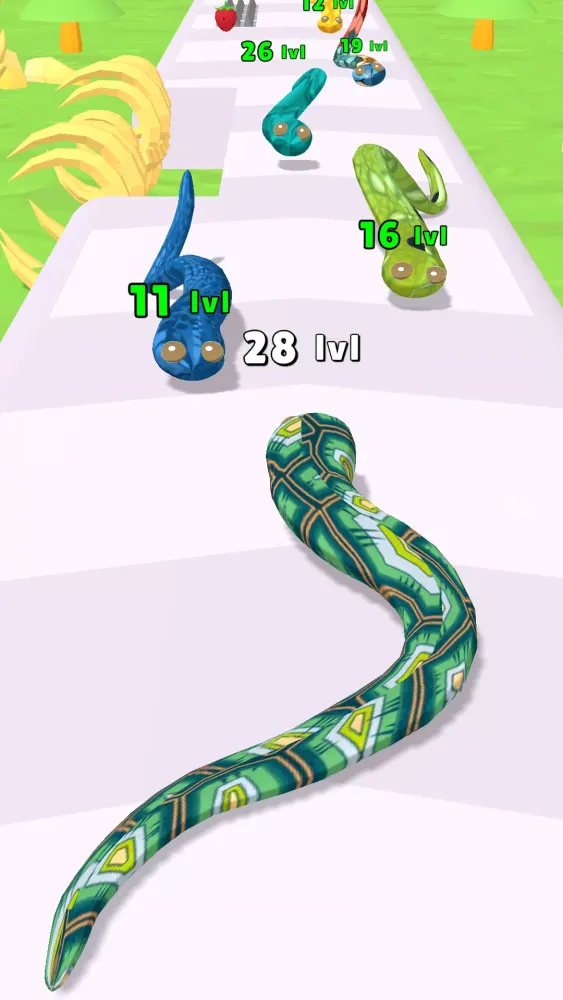 Tangkapan layar Snake Run Evolution