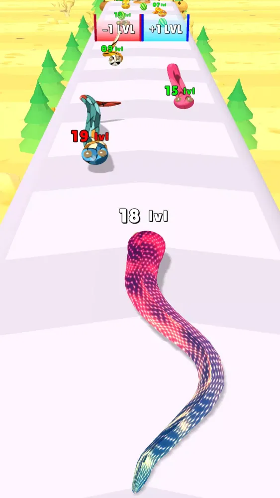 Tangkapan layar Snake Run Evolution