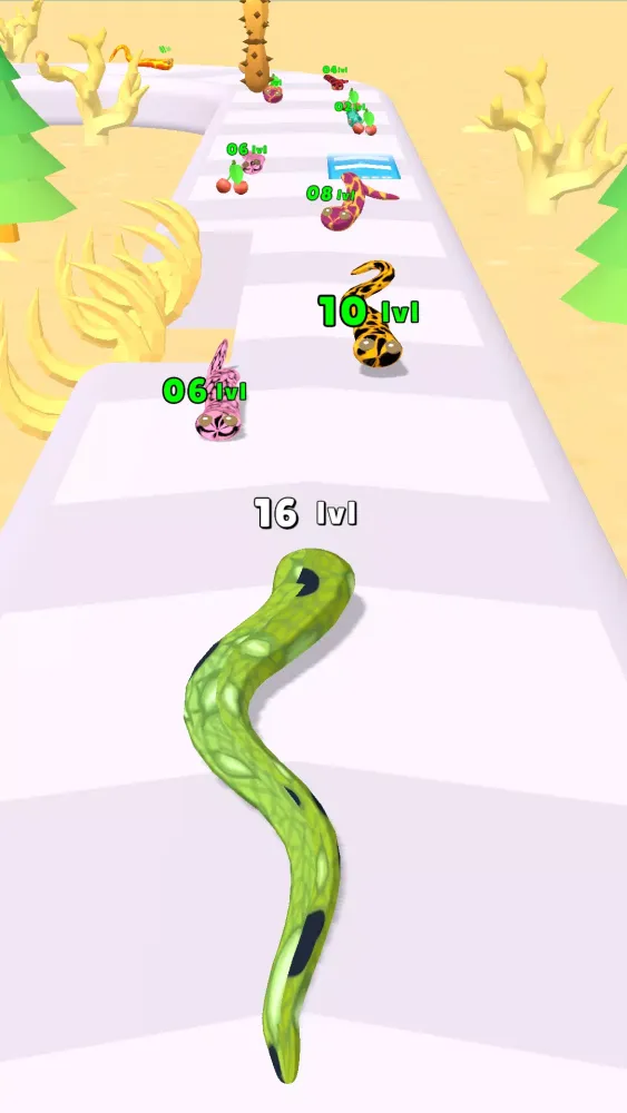 Tangkapan layar Snake Run Evolution