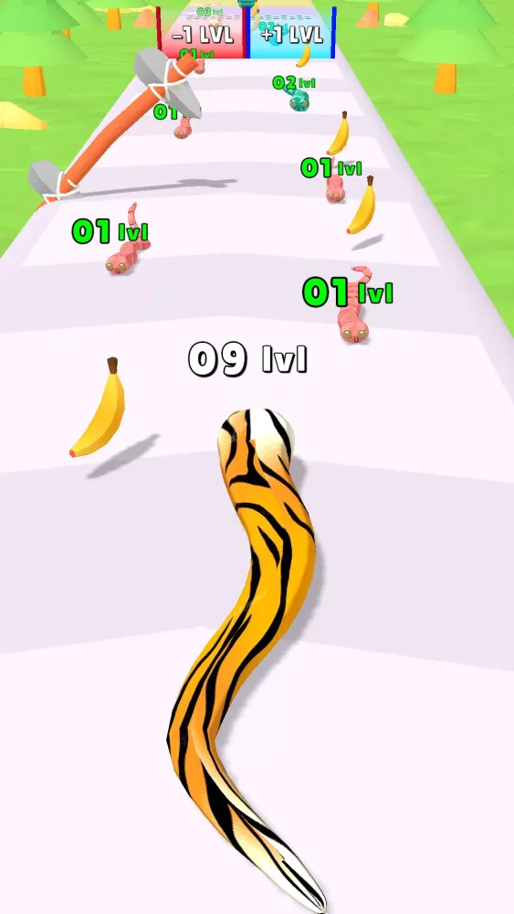 Tangkapan layar Snake Run Evolution