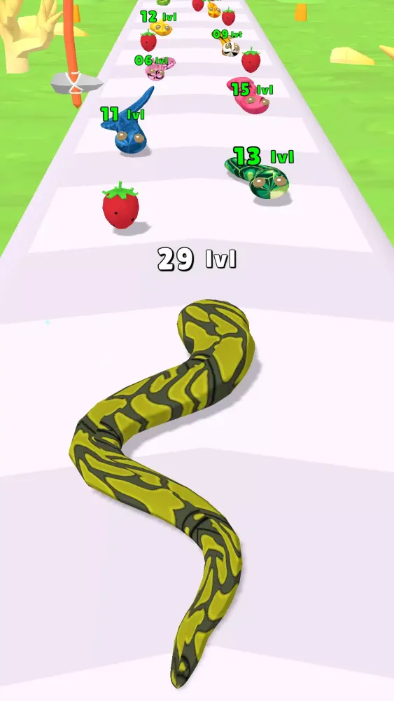 Tangkapan layar Snake Run Evolution