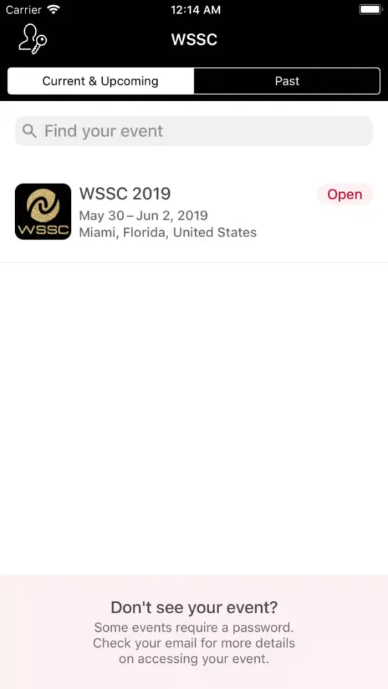 Capturas de pantalla de WSSC 2019 Conference