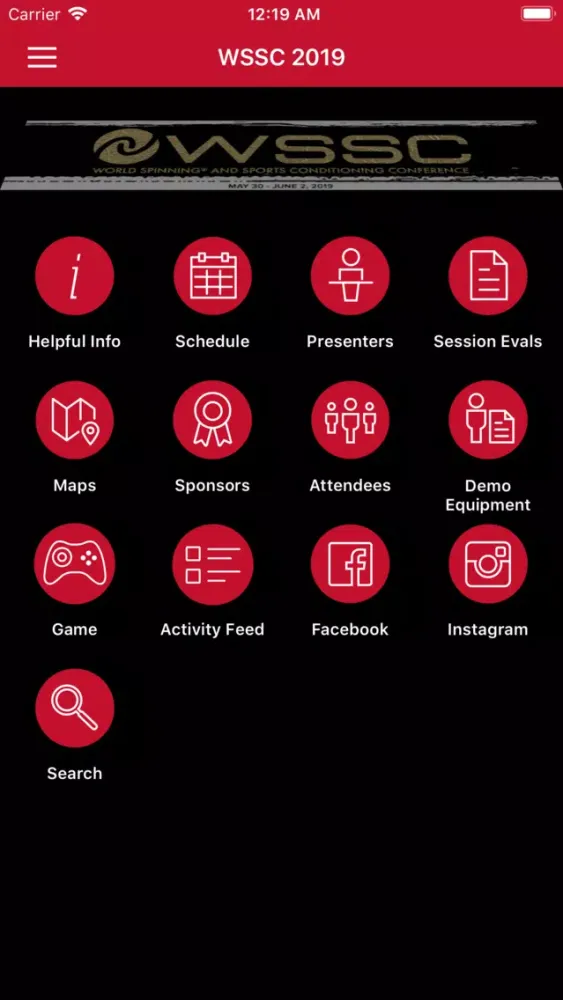 Capturas de pantalla de WSSC 2019 Conference