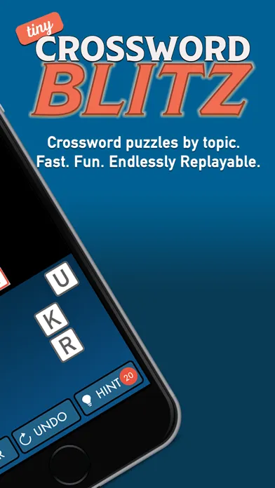 Tiny Crossword Blitz应用截图
